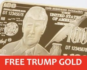 free trump gold bar