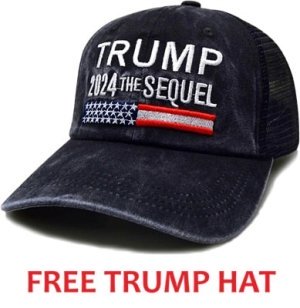 free trump hat