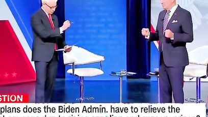 Joe Biden standing still meme video