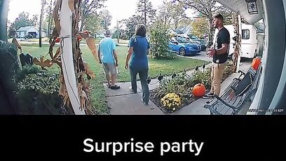 Dude ruins surprise party