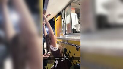 Dont touch his forking food truck