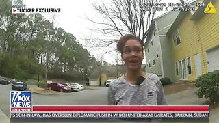 Democrat Warnock's wife cries when the police arrive