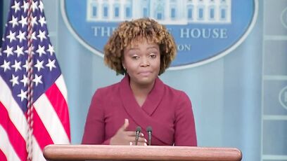Karine Jean-Pierre mocked as a clown in Biden's circus