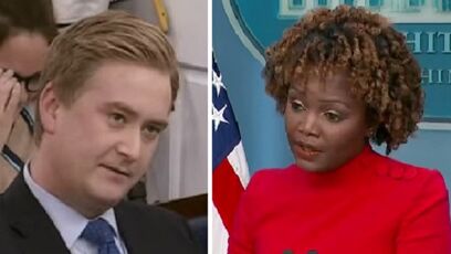 KJP confronted directly about alleged Biden family business schemes