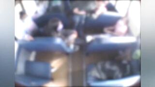 Male Bus driver BUSTED slapping little girl