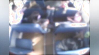 Male Bus driver BUSTED slapping little girl