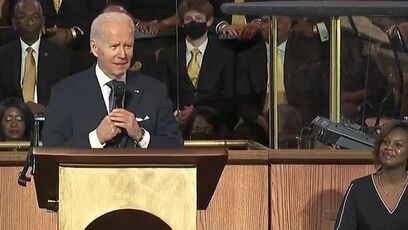 Biden church comment has Internet up in flames