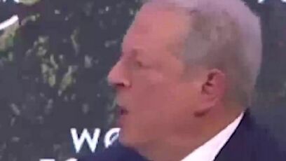 Al Gore seen on video acting 'totally wild' during elitist WEF