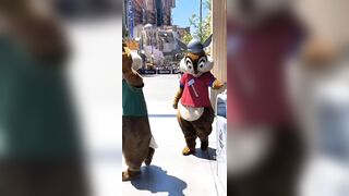 Mascot kicks the can, no seriously, it just happened