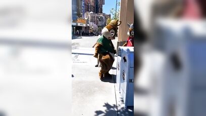 Mascot kicks the can, no seriously, it just happened