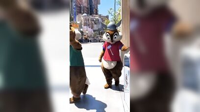 Mascot kicks the can, no seriously, it just happened