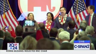 Ronna McDaniel reelected as RNC chairwoman, defeating Harmeet Dhillon and Mike Lindell