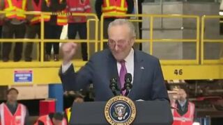 Chuck Schumer mocked for stealing play out of Trump's book for Biden