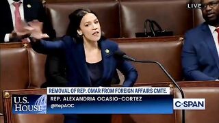 AOC throws huge tantrum on House Floor