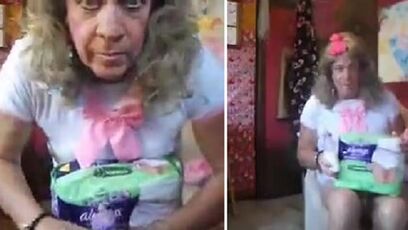 I'm So Gwad: Old man in diapers identifies as baby girl