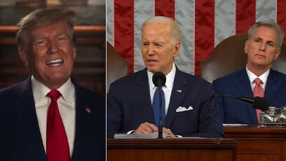 "Biden and the radical Democrats have wasted trillions" - Trump leaves Biden SOTU in the dust
