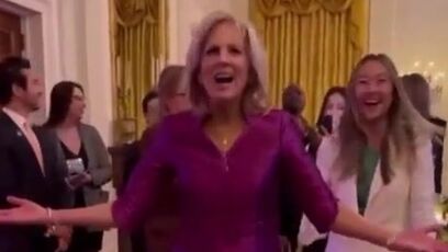Jill Biden learns there's no booze at SOTU party, says "we'll do better next time"