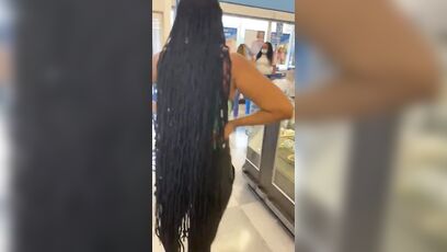 Woman gets kicked out of store, throws racist comments at employee on way out
