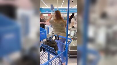Woman gets kicked out of store, throws racist comments at employee on way out