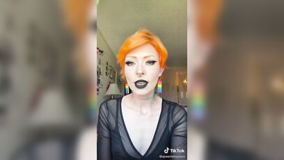 Woman with hair like Fanta has message for you