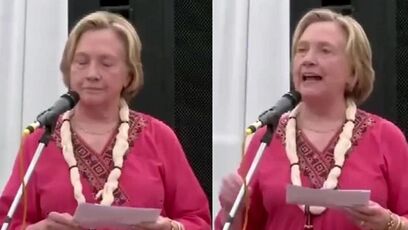 Is that horse hair? Hillary Clinton video has people asking questions