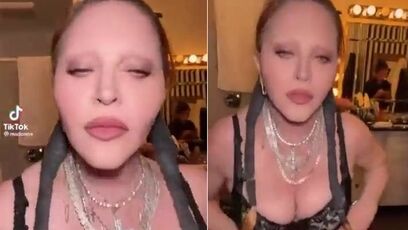 Madonna drops a new TikTok video and it turns heads