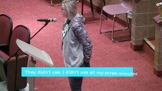 Son stands up for mom who gets silenced by school board