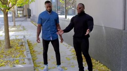 He wanted it to look like he fought back: Brothers who 'attacked' Jussie Smollett give hilarious reenactment