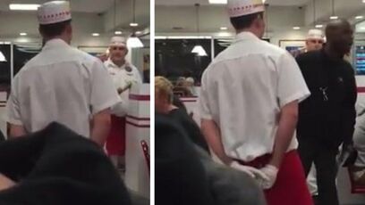 I don't want you touching my daughter: Mom yells back at guy who called her racist