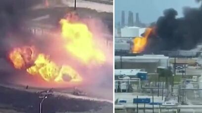 BREAKING: explosion rocks CHEMICAL PLANT in Pasadena