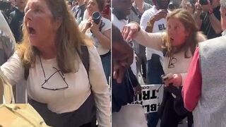 Woman freaks out upon learning that YES, Black folks can support Trump too