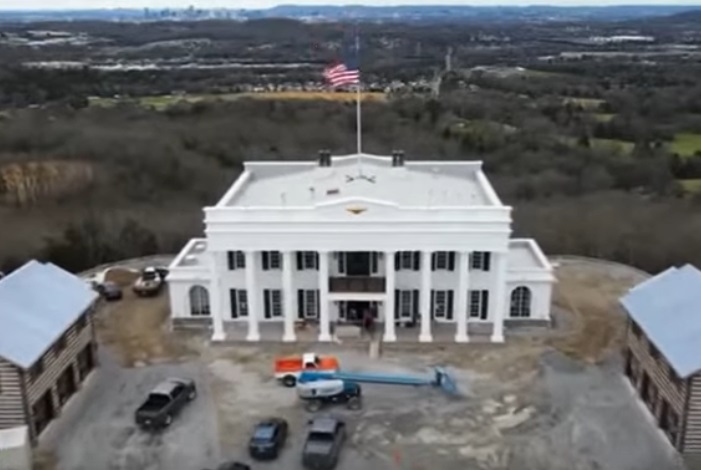 Kid Rock is building a White House replica near Nashville