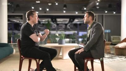 Elon Musk makes BBC reporter look really bad in brutal failure of an interview