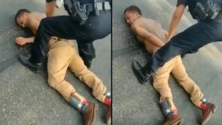 Video shows arrest of man who plowed SUV into people at Brownsville, TX bus stop