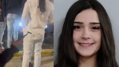 Girl plows her car into group of people, then FINDS OUT