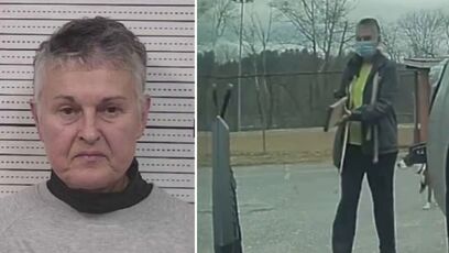 67-year-old Tesla-Hating Karen BUSTED