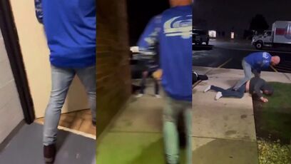 Dude beats up a guy who bullied his son