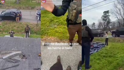 MD lady hires roofing company with illegals, then calls ICE when they're done