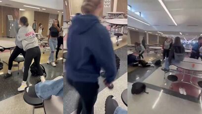 Girl fights back, stands up to thug bully