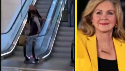 Sen. Marsha Blackburn caught on way out of DC