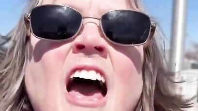 Woman makes up LIE about Trump having DEATH CAMPS