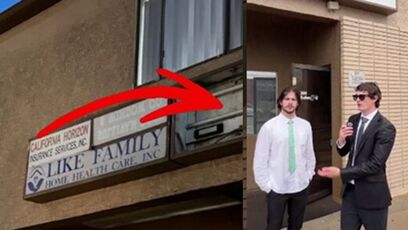 LA hospice fraudster SHUT DOWN, FLEES THE BUILDING