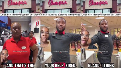 Whole squad of Chick-fil-A workers FIRED for what they did on video