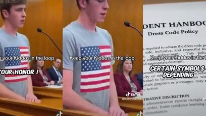Student suspended for wearing American Flag T-Shirt