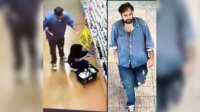 Some CREEP in a California Whole Foods put his JUNK on some chick's EAR