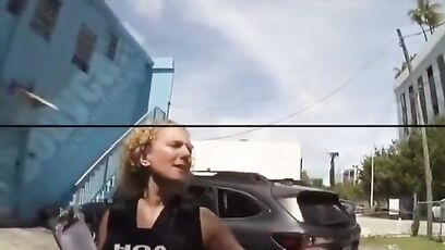 Psycho HOA KAREN ends up in handcuffs