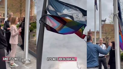 Boise mayor forced to remove LGBTQ+ flag after law passes