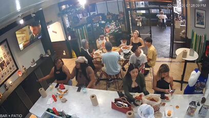 Guess who ran out on their food bill?