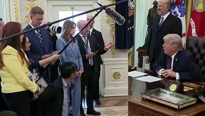 Trump makes reporters look dumber than usual after clueless question