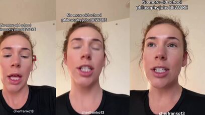 She wasted $250,000 on a pointless degree and now she's complaining